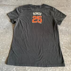 Vintage Barry Bonds 25 National MLB All Star Game Shirt Womens Small Giants Y2K